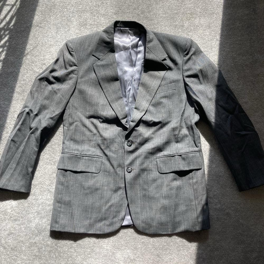 Hildreth & Herricks Gray Pure Virgin Wool‎ 2 Button Sportscoat Men's Size 42